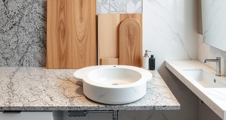 Z czego zrobić blat pod umywalkę