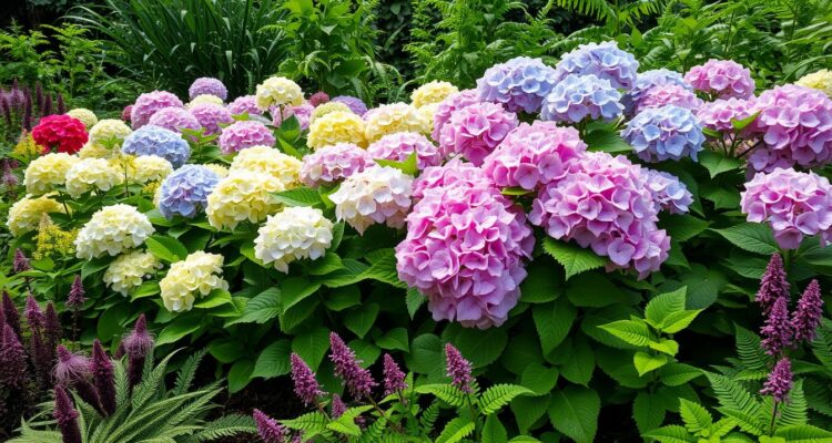 Z czym sadzić hortensje