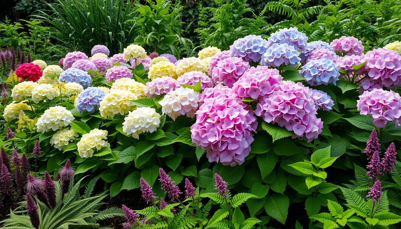 Z czym sadzić hortensje