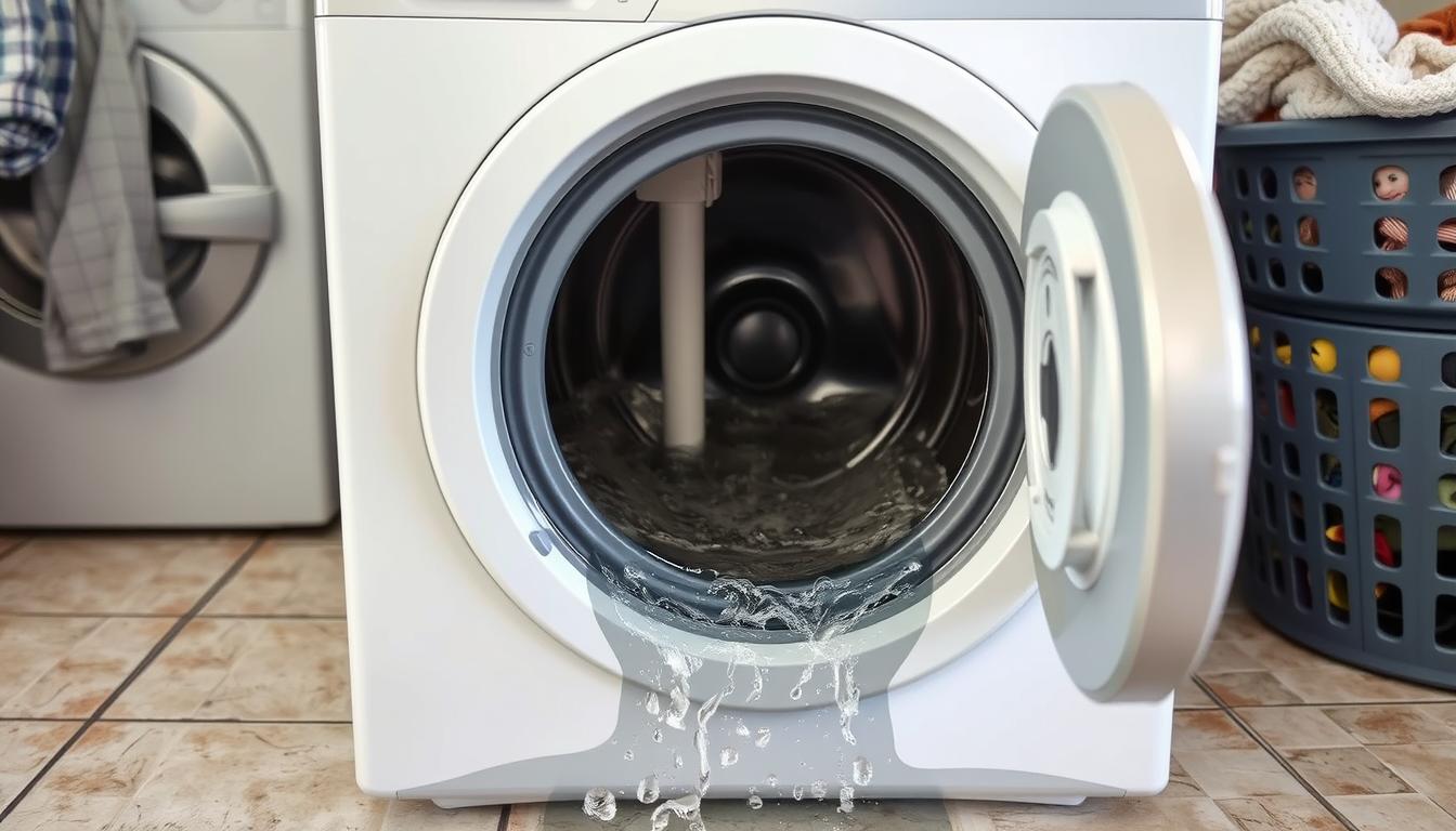 Za nisko odpływ pralki