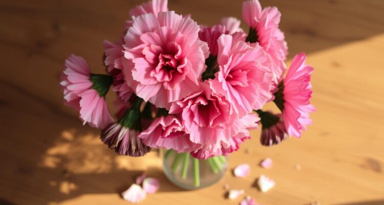 dlaczego goździki usychają