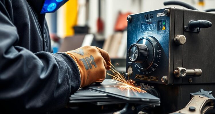 jak ustawić migomat do spawania cienkiej blachy