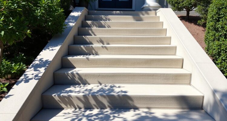 jak wykończyć schody betonowe zewnętrzne