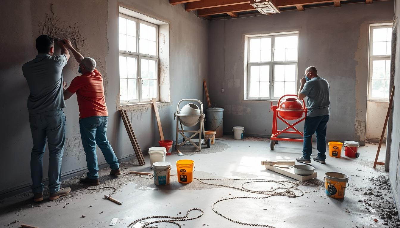 najpierw tynki czy wylewki