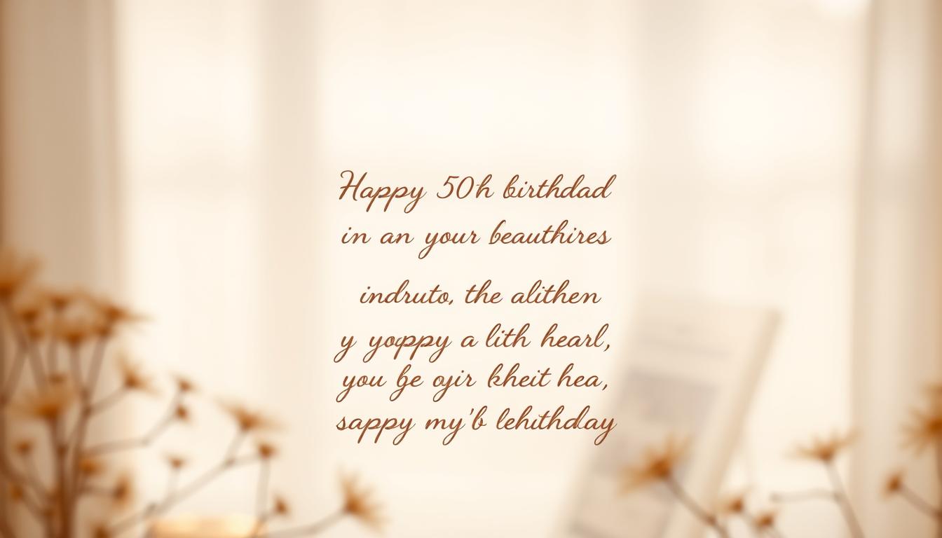 Krótki wierszyk na 50 urodziny
