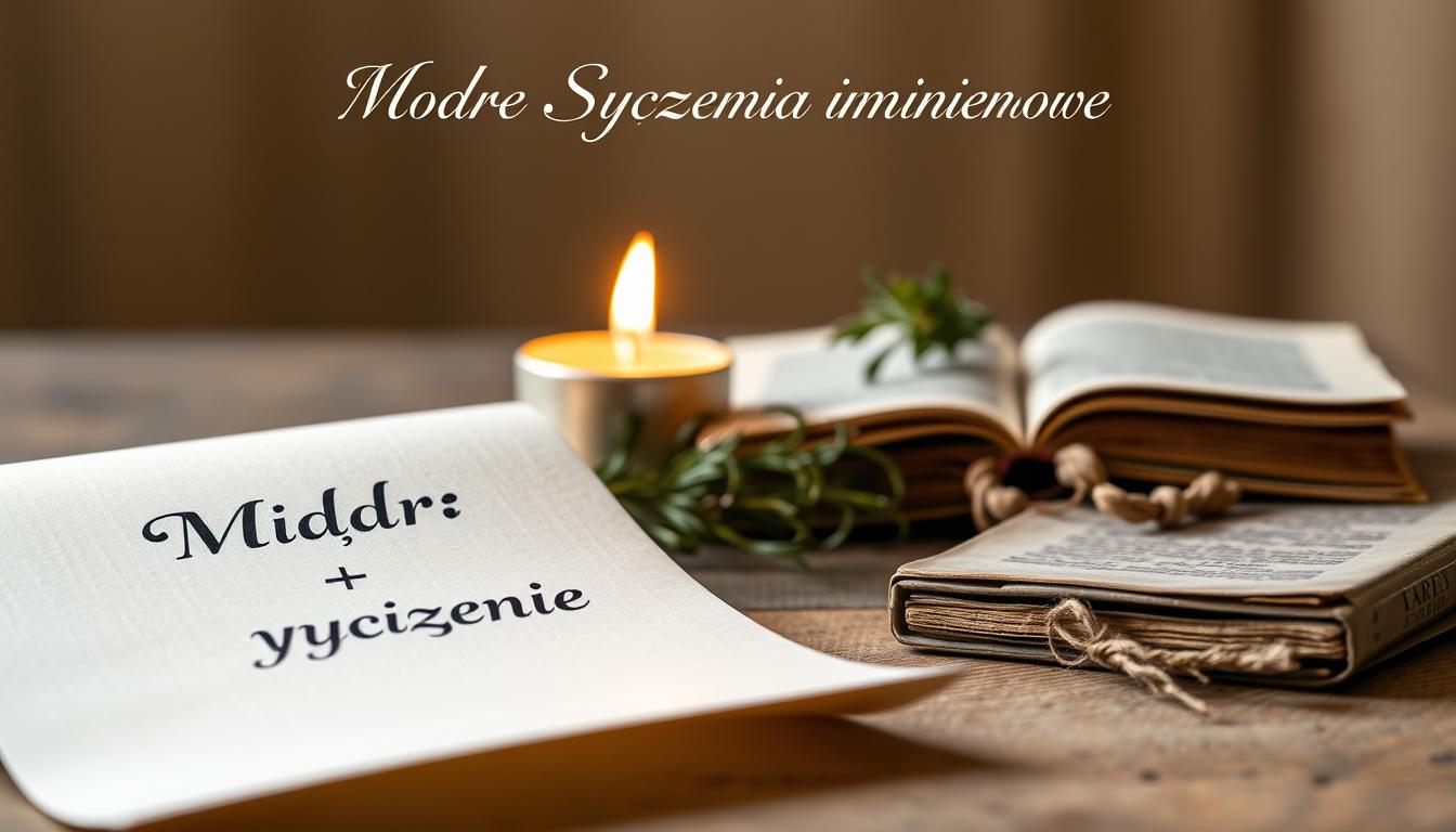 Mądre życzenia imieninowe