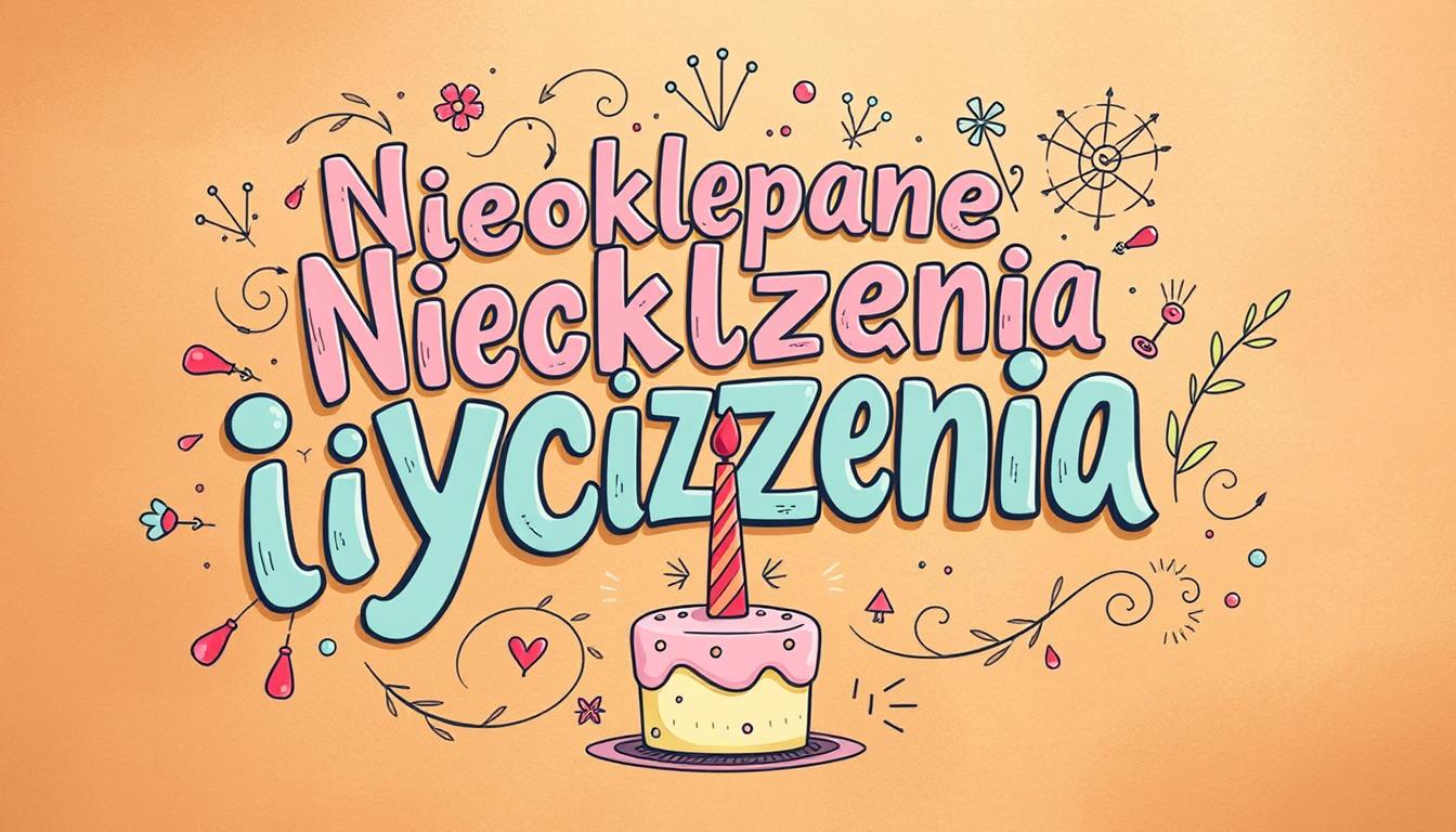 Nieoklepane życzenia imieninowe