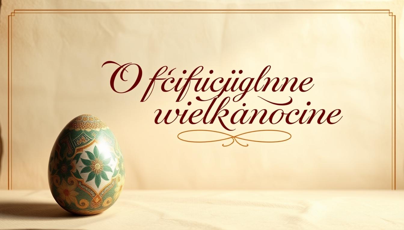 Oficjalne życzenia wielkanocne