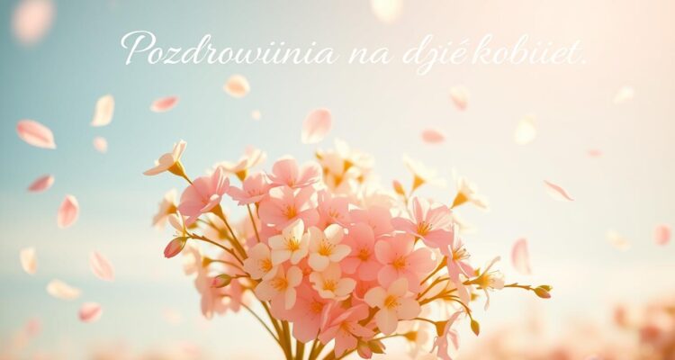 Pozdrowienia na dzień kobiet