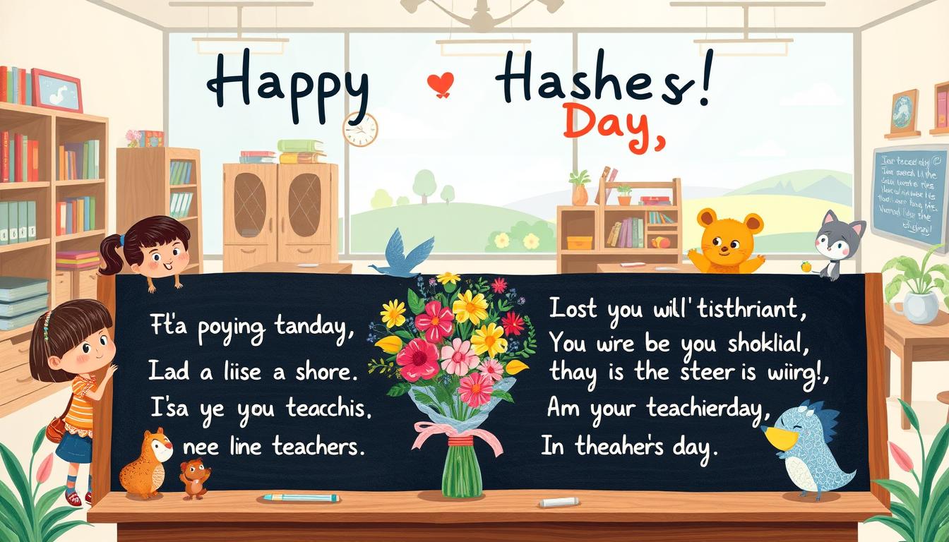 Śmieszne rymowane życzenia na dzień nauczyciela