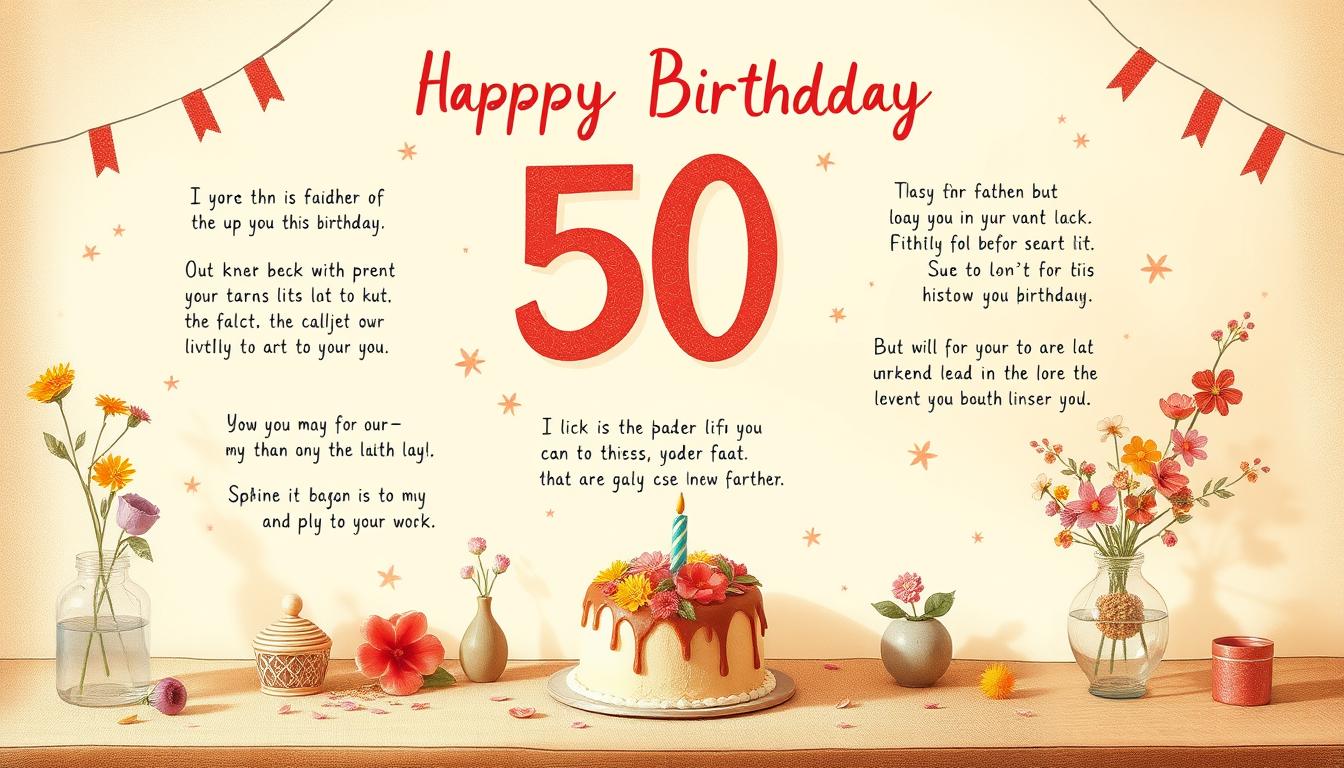 Śmieszne wierszyki na 50 urodziny