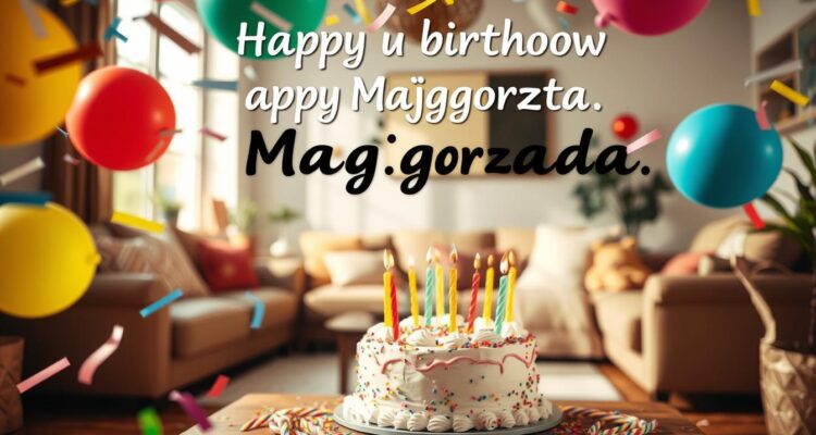 Śmieszne życzenia urodzinowe dla małgorzaty