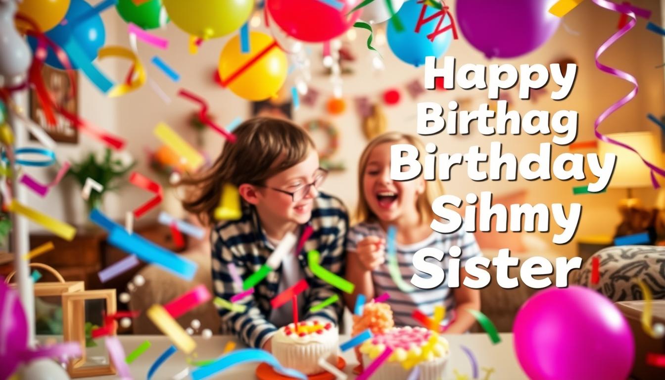 Śmieszne życzenia urodzinowe dla siostry