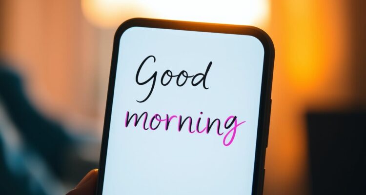 Sms na dzień dobry