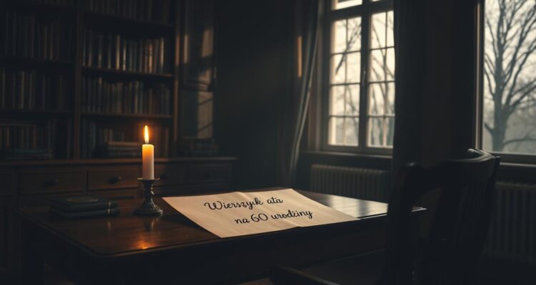 Wierszyk na 60 urodziny