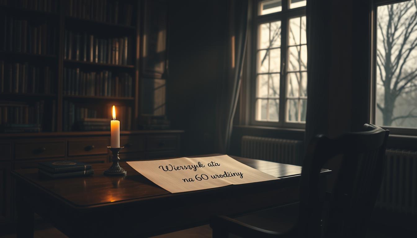 Wierszyk na 60 urodziny