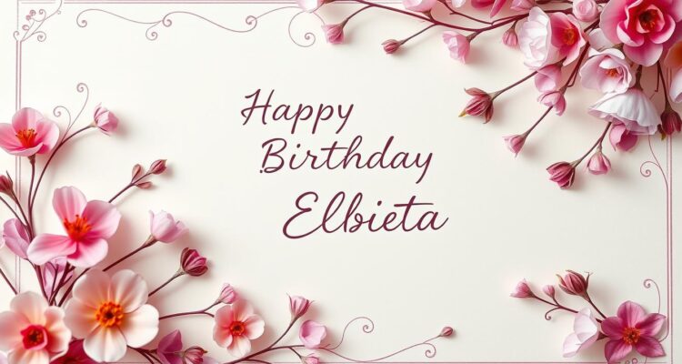 Życzenia imieninowe dla elżbiety