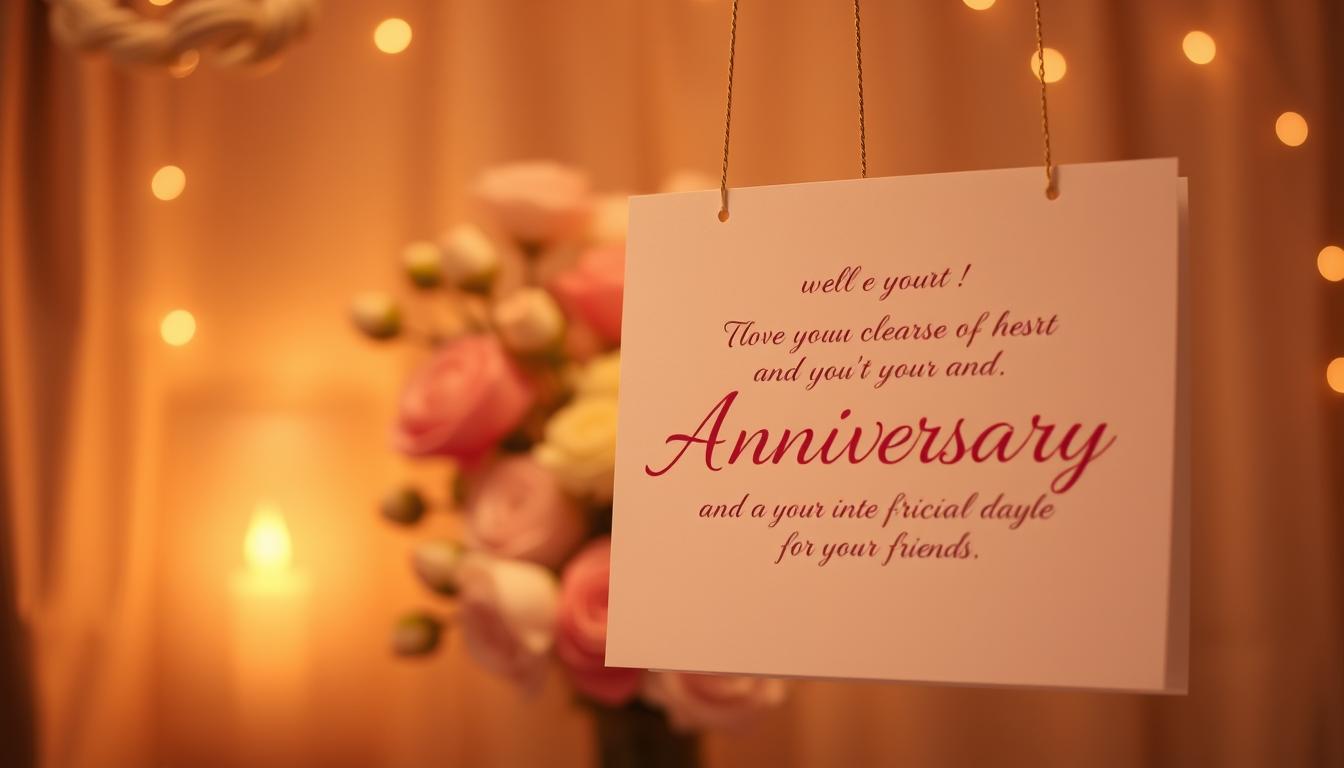 Życzenia na rocznicę ślubu dla znajomych