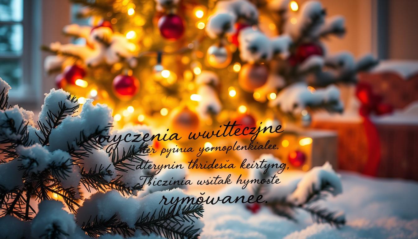 Życzenia świąteczne rymowane