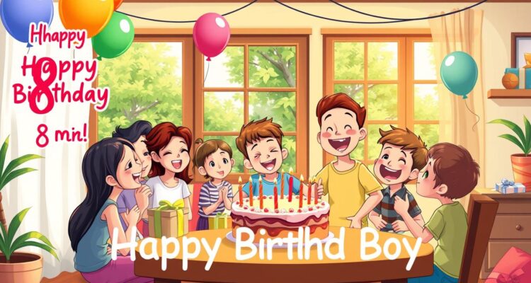 Życzenia urodzinowe dla chłopca 8 lat