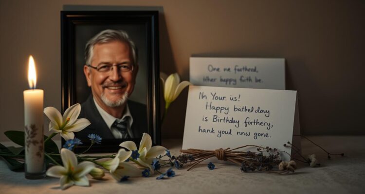 Życzenia urodzinowe dla zmarłego taty