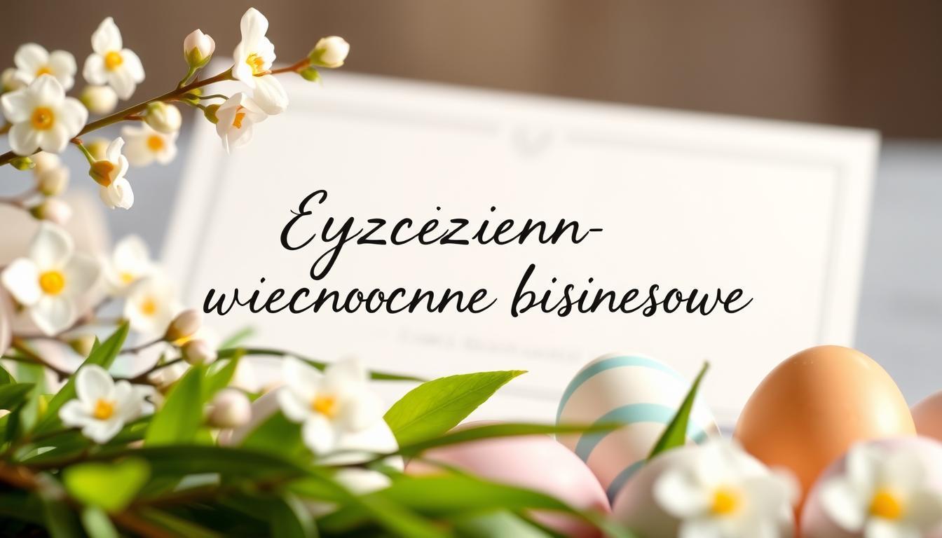 Życzenia wielkanocne biznesowe