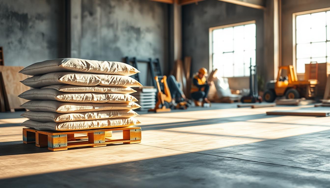 ile waży paleta cementu